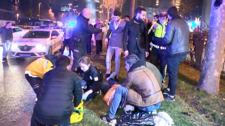 Beşiktaş'ta feci kaza! Kontrolden çıkan araç ortalığı savaş alanına çevirdi G2