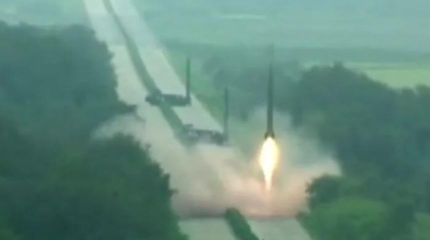 Kuzey Kore&rsquo;den Doğu Denizi&rsquo;nde yeni f&uuml;ze denemesi