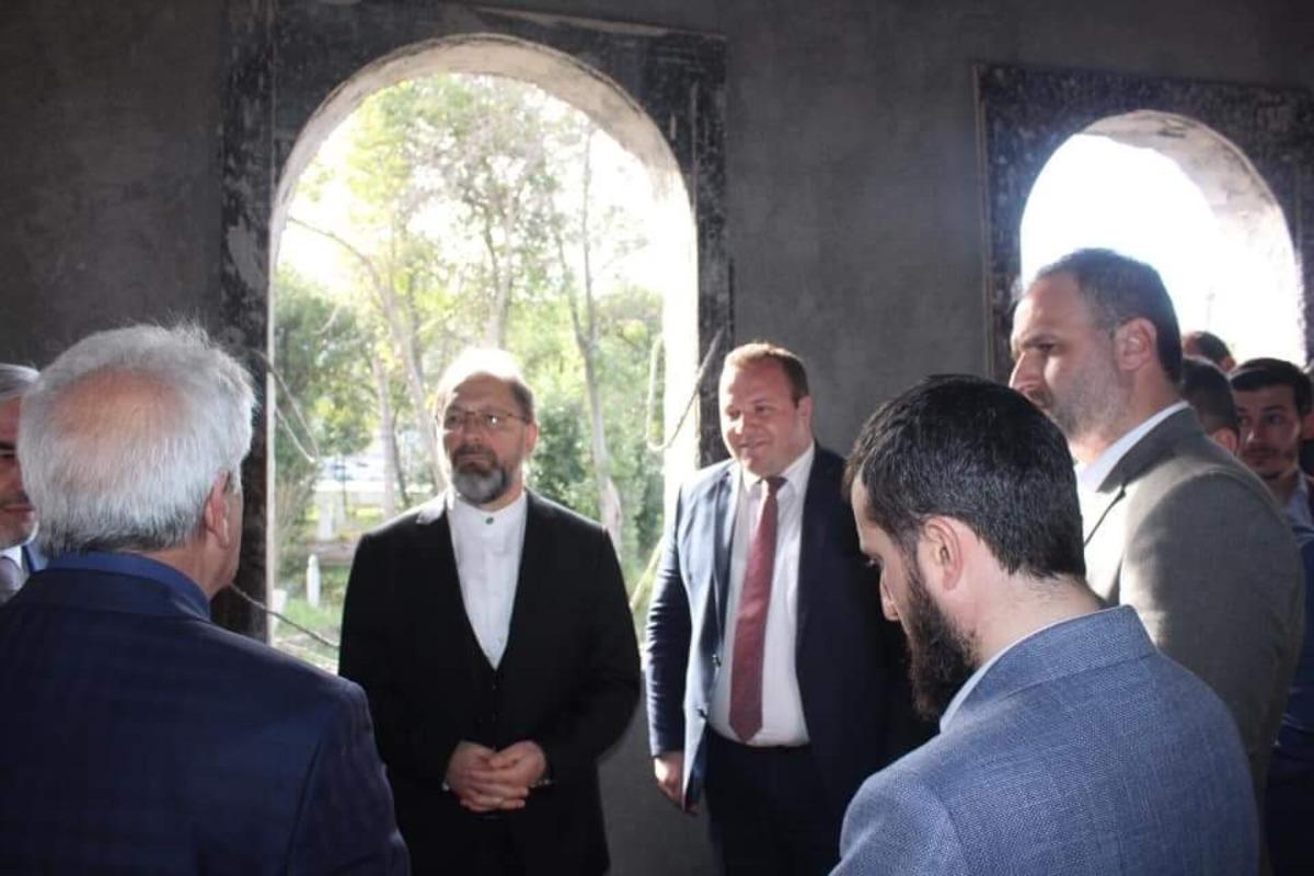 Diyanet İşleri Başkanı Erbaş, &Ccedil;atalzeytin&rsquo;de