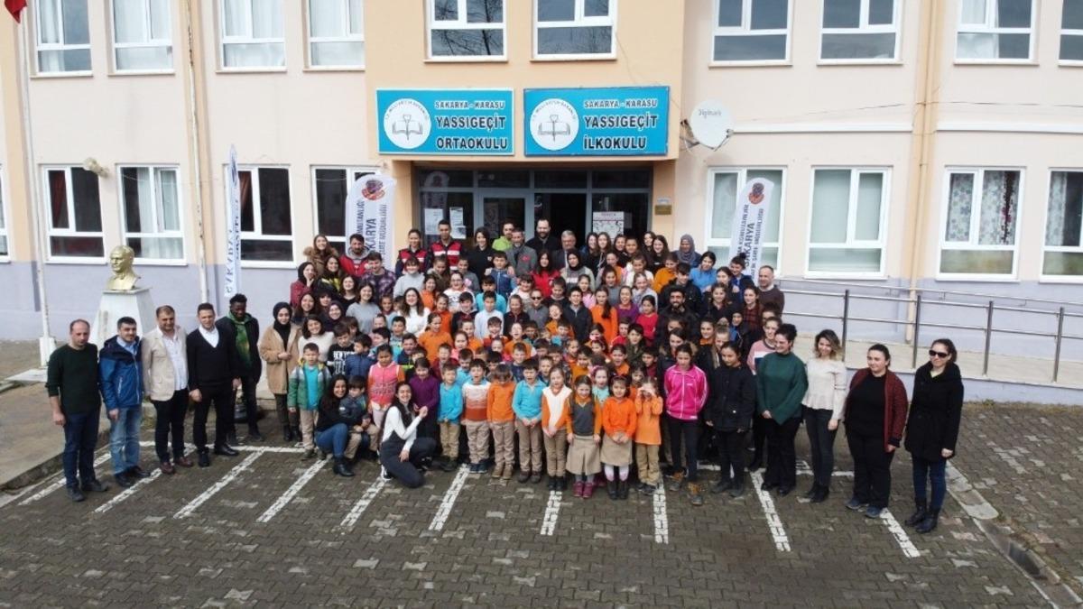 Jandarma ekipleri 135 &ouml;ğrenciyi daha trafik eğitimlerinde bilgilendirdi