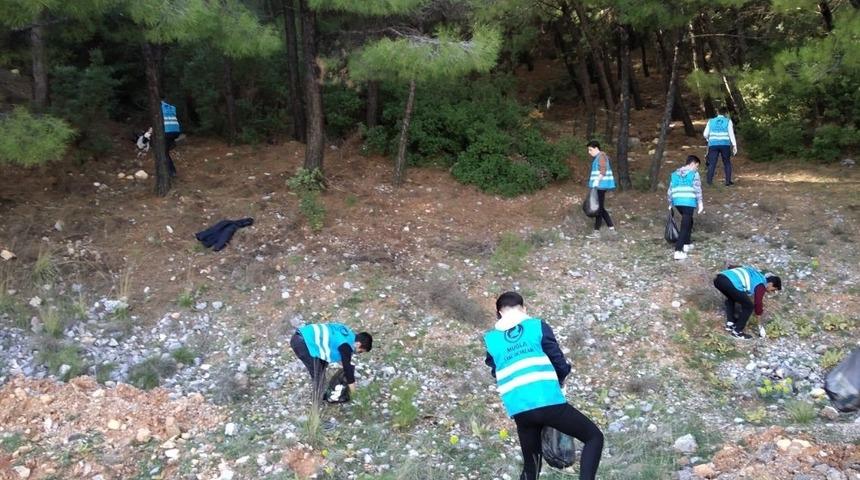 Muğla &Uuml;lk&uuml; Ocaklarından temizlik kampanyası