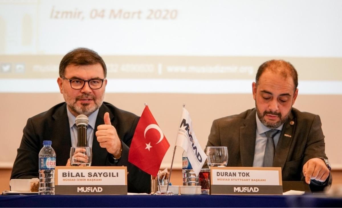 M&Uuml;SİAD Stuttgart ticaret heyeti İzmir&rsquo;de
