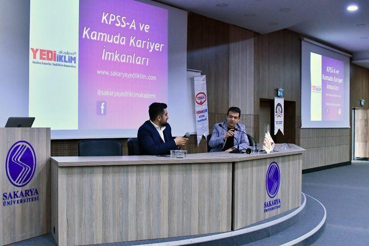 KPSS’de başarılı olmanın püf noktaları SAÜ’de konuşuldu G1