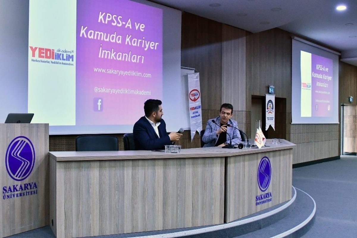KPSS&rsquo;de başarılı olmanın p&uuml;f noktaları SA&Uuml;&rsquo;de konuşuldu