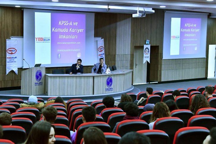 KPSS’de başarılı olmanın püf noktaları SAÜ’de konuşuldu G2