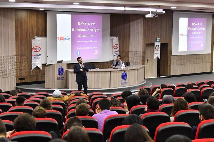 KPSS’de başarılı olmanın püf noktaları SAÜ’de konuşuldu G5