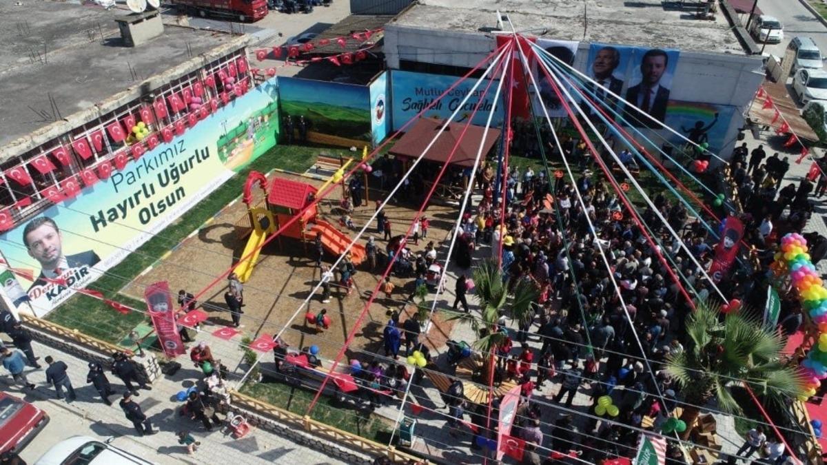 Aydemiroğlu mahallesi ilk parkına kavuştu