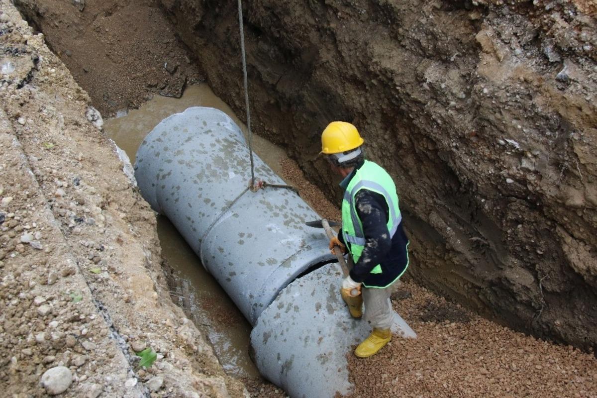 Aksu&rsquo;da alt yapı seferberliği