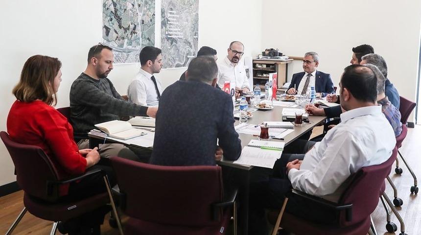 Başkan yatırımları değerlendirdi