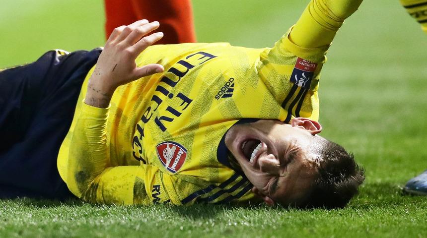 Arsenal'da sakatlığı bulunan Lucas Torreira sezonu kapattı