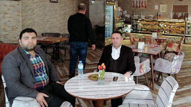 Kaymakam Doğan’dan TSK’ya 100 bin TL destek veren esnafa ziyaret