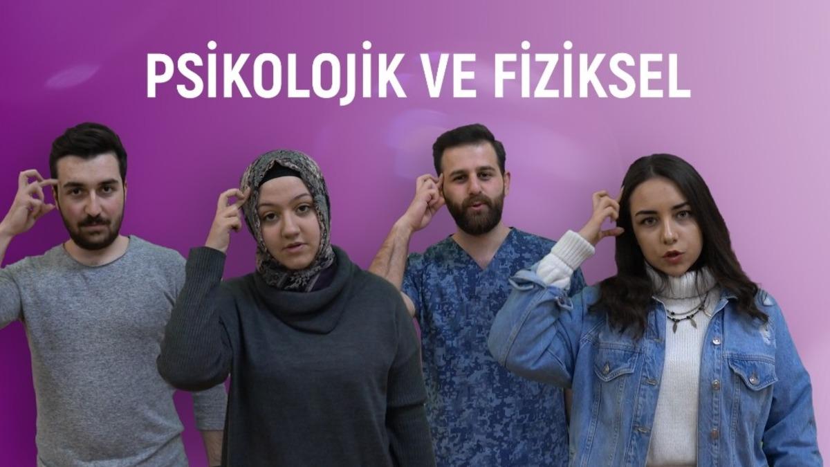 Başarılı kadınların hik&acirc;yelerini işaret dili ile anlattılar