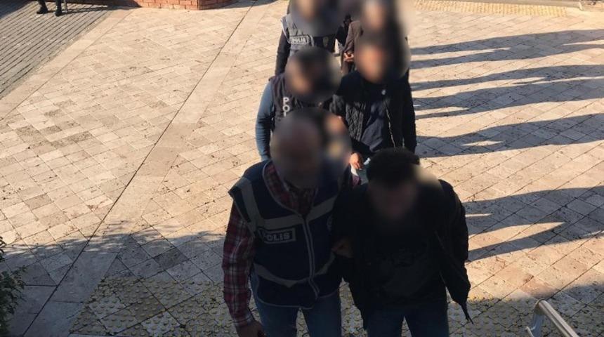 Didim polisinden aranan şüphelilere şok baskın