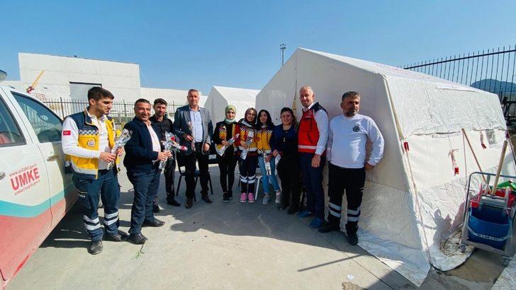 Habur Sınır Kapısında Kadınlar Günü etkinliği G1