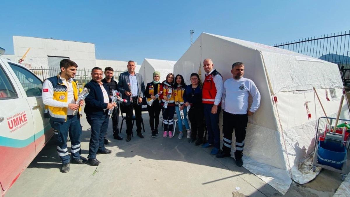 Habur Sınır Kapısında Kadınlar G&uuml;n&uuml; etkinliği