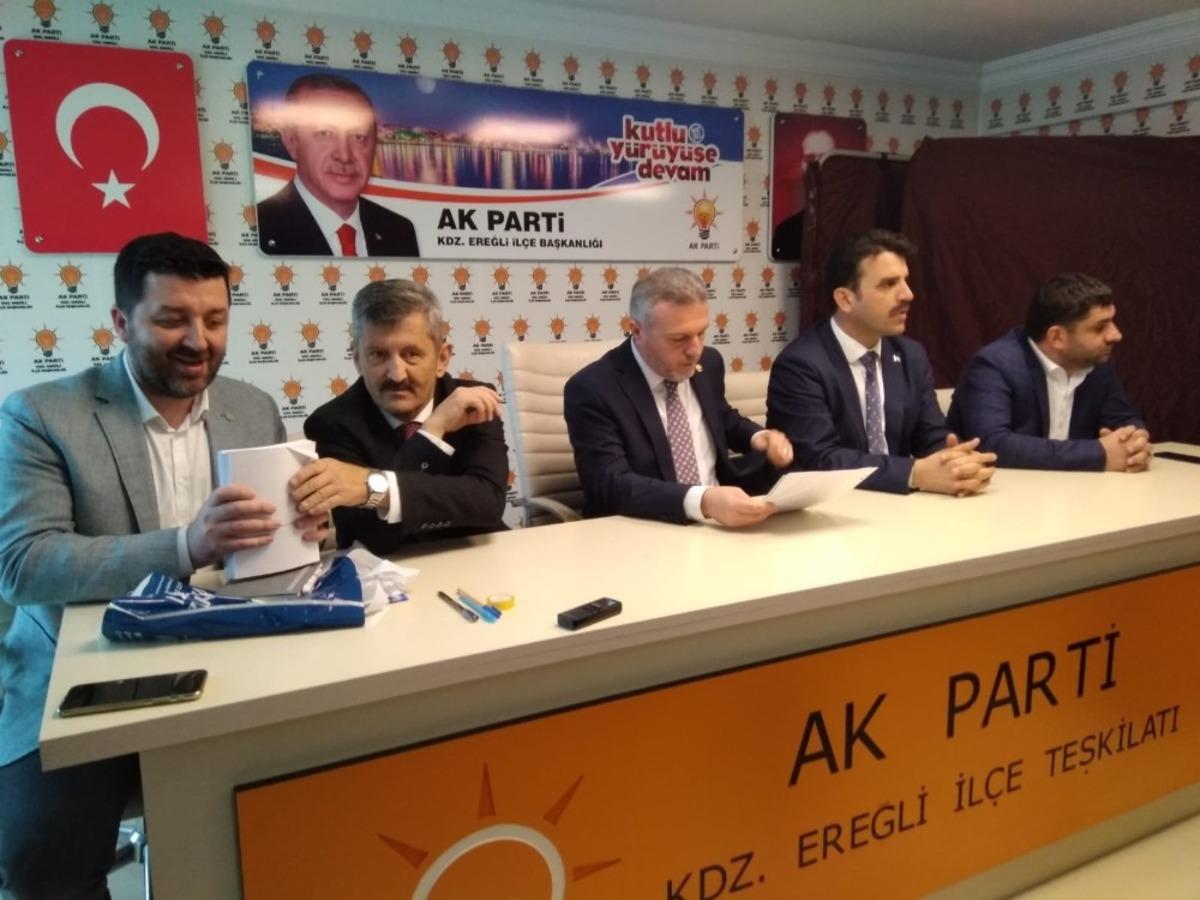 AK Parti Kdz. Ereğli Teşkilatı&rsquo;nda temay&uuml;l yapılıyor