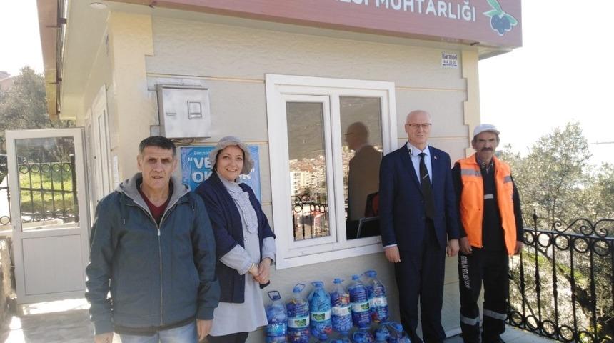 Gemlik Hisar Mahallesi’nde mavi kapaklar umut oluyor