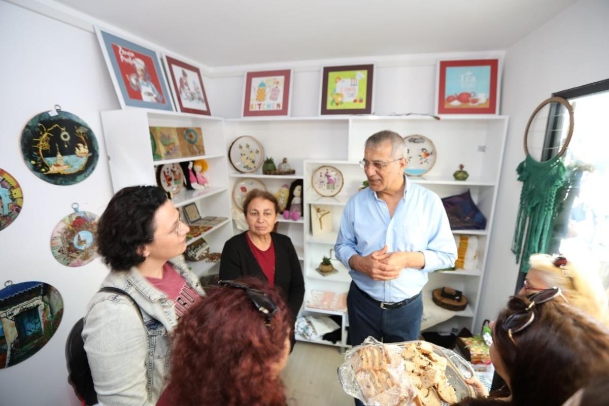 Mezitli Belediyesi sanat &ccedil;arşısı a&ccedil;ıldı
