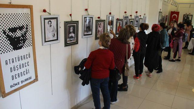 Söke ADD’den “90 Türk Kadının Fotoğrafları” Sergisi