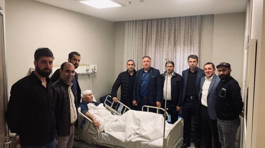 Başkan Ensarioğlu&rsquo;ndan Sağlık-Sen Şırnak Şube Başkanı Ucaş&rsquo;a ge&ccedil;miş olsun ziyareti