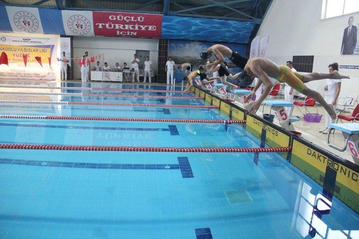 Sinop’ta Anadolu Yıldızlar Ligi Yüzme Grup Müsabakaları yapıldı G2