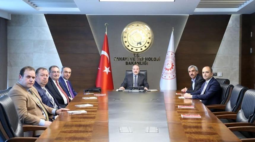 Kilis heyeti Bakan Varank ile bir araya geldi