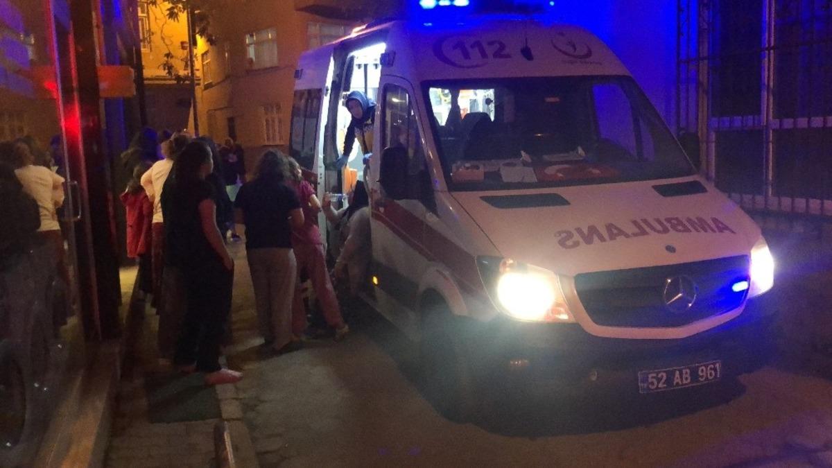 Fatsa&rsquo;da korkutan depo yangını