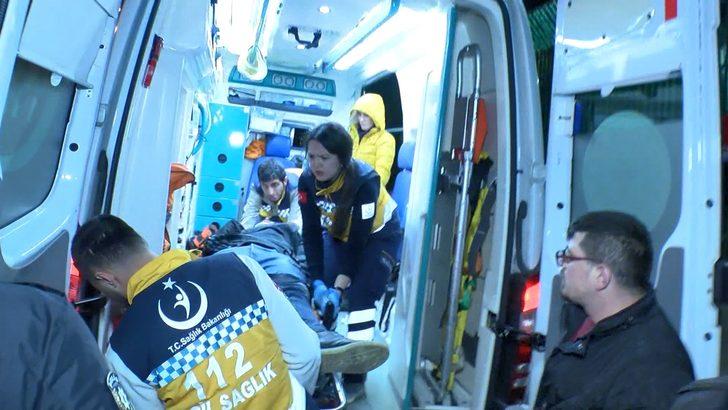 Kazadan kurtulmak için manevra yaptı aracın altına girdi G2