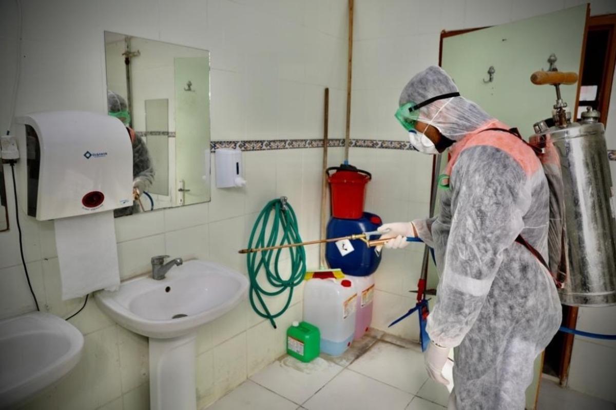 Didim&rsquo;de dezenfekte &ccedil;alışmaları devam ediyor