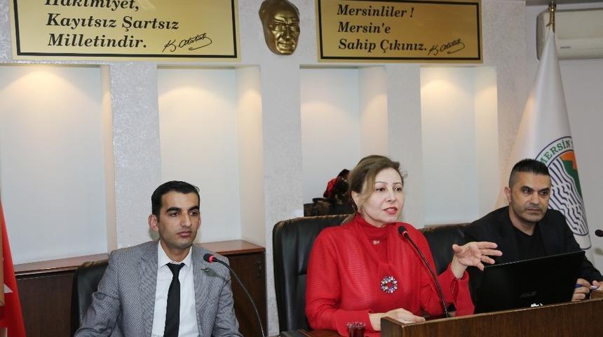 Toroslar zabıtası, fiyat etiketi konusunda bilgilendirildi