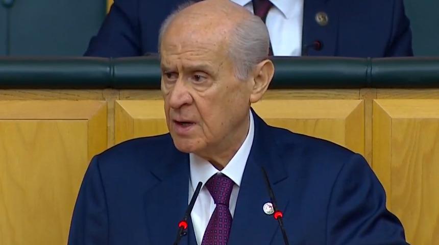 Bahçeli'den grup toplantısında önemli açıklamalar