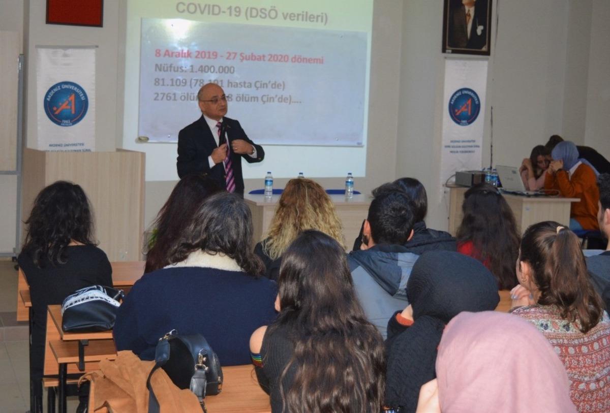 Serik G&uuml;ls&uuml;n-S&uuml;leyman S&uuml;ral MYO&rsquo;nda Koronavir&uuml;s (Covid-19) Semineri