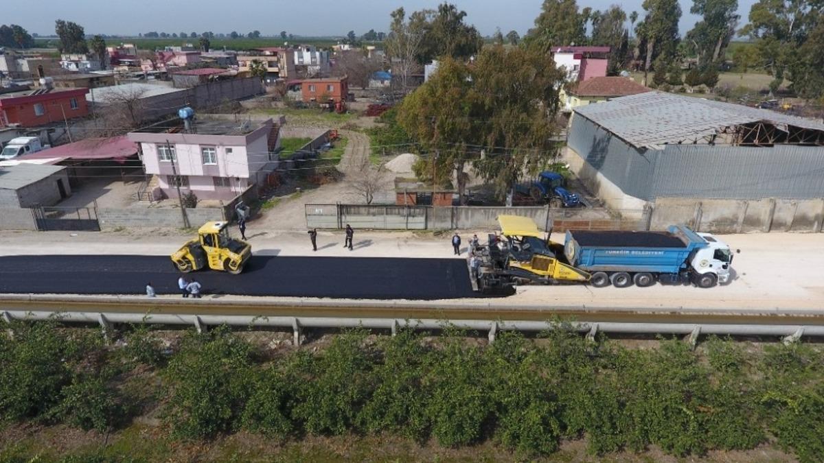 Y&uuml;reğir&rsquo;de yol hamlesi başladı