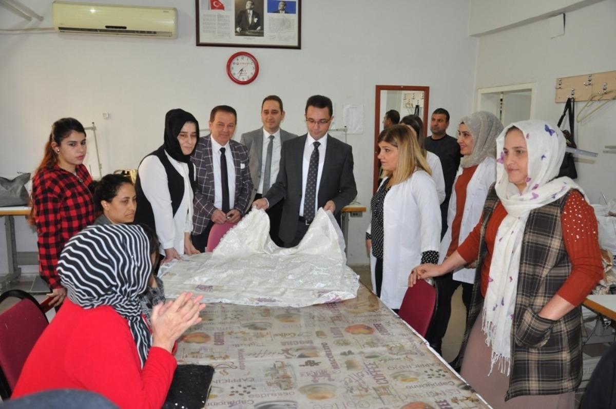 Kaymakam Sinanoğlu&rsquo;ndan &Ccedil;ATOM&rsquo;a ziyaret