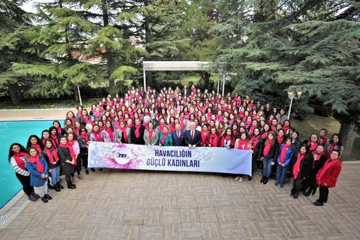 TEI kadın &ccedil;alışanlarıyla &ouml;ğle yemeğinde buluştu