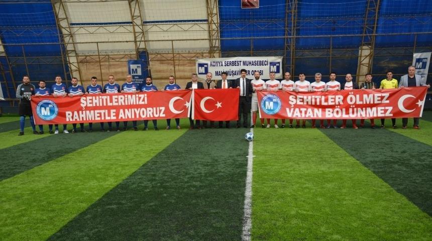 Konya SMMMO halı saha futbol turnuvası sona erdi