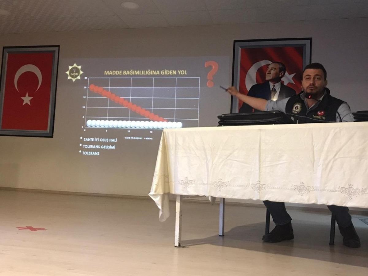 Elazığ&rsquo;da "Narko Rehber" eğitim &ccedil;alışmaları