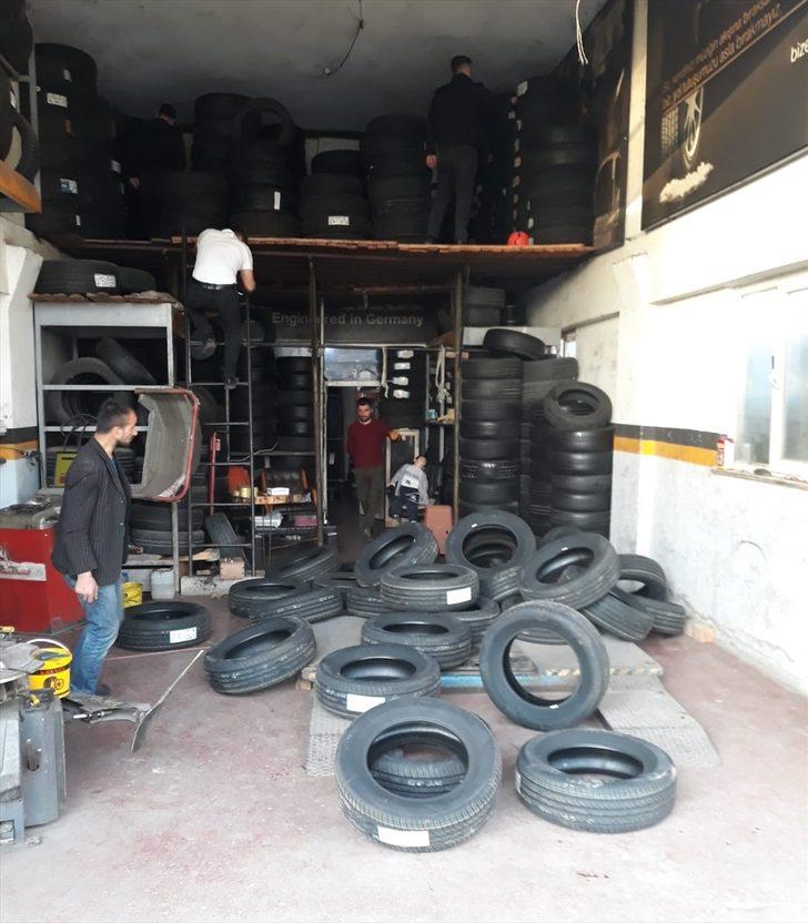 Kocaeli'de fabrikadan 130 bin liralık otomobil lastiği çalındı G5
