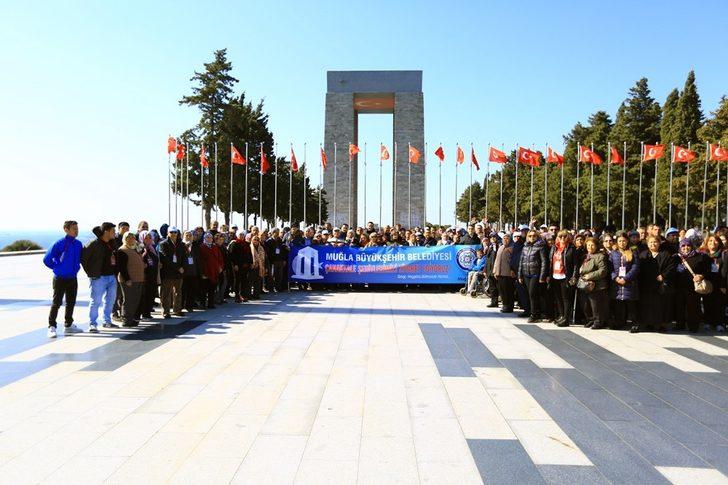 Muğlalılar tarihin yeniden yazıldığı Çanakkale’de G1