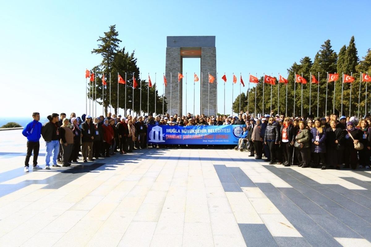 Muğlalılar tarihin yeniden yazıldığı &Ccedil;anakkale&rsquo;de