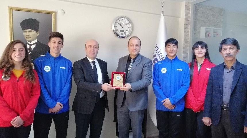 Türkerler VEPSAŞ’a teşekkür plaketi