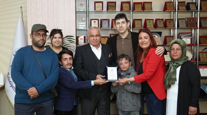 Başkan Tollu: "Engellilerimizin her zaman yanlarındayız"