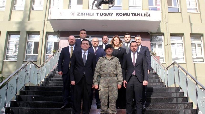 GAGİAD’dan 5. Zırhlı Tugay Komutanlığı ziyareti