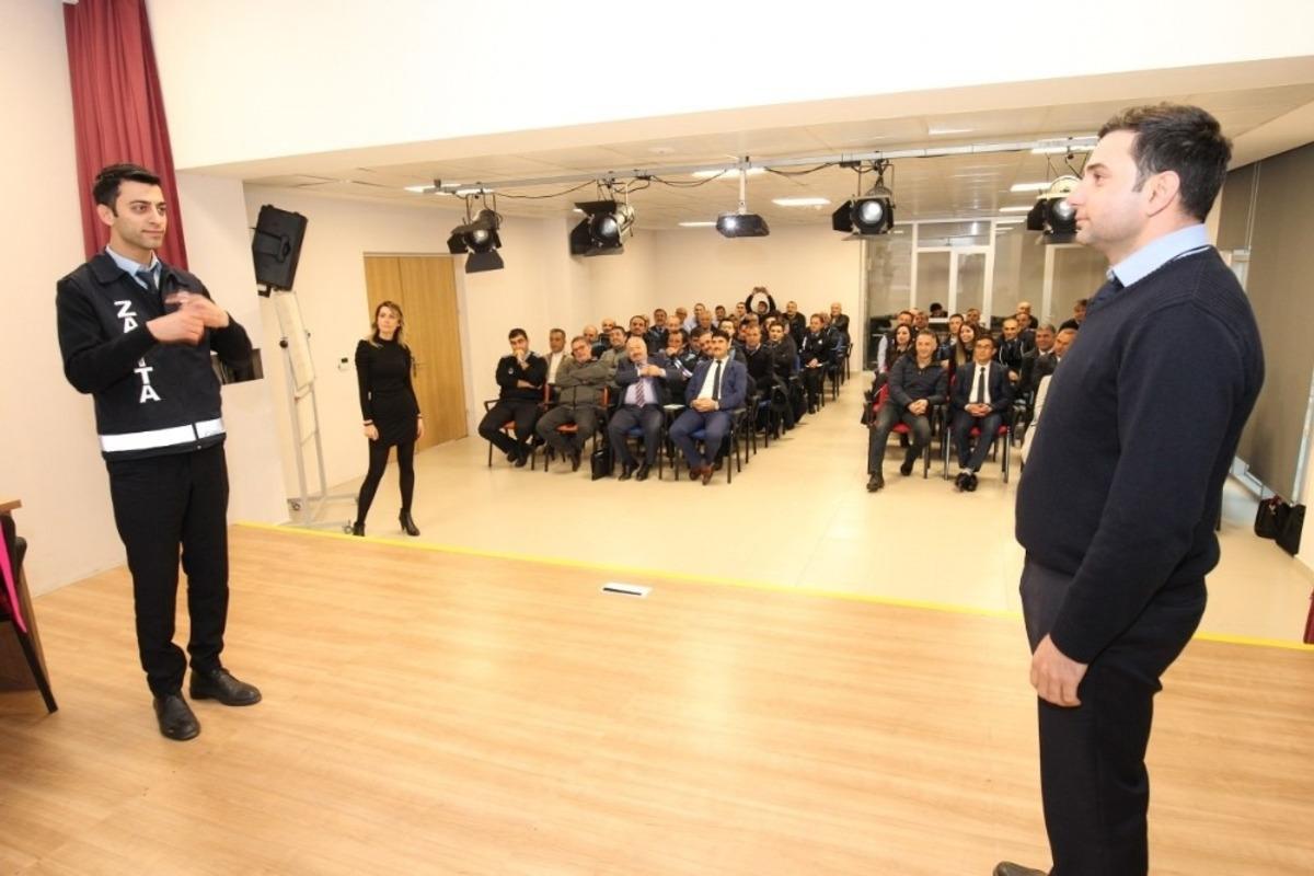 Zabıtaya stres y&ouml;netimi eğitimi