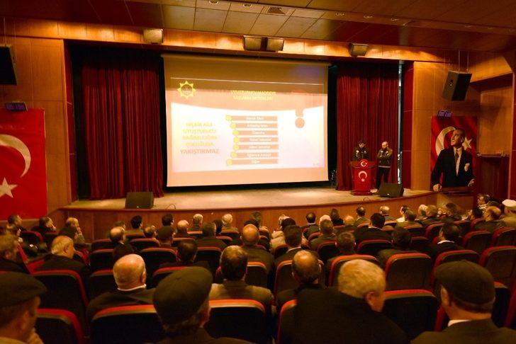 Ahlat’ta uyuşturucuyla mücadele semineri G1