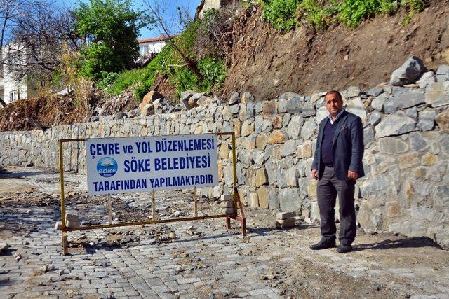 Savuca’da toprak kayması sorunu Söke Belediyesi tarafından çözüldü