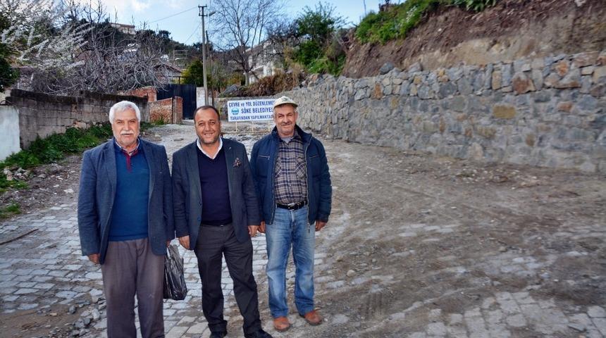 Savuca&rsquo;da toprak kayması sorunu S&ouml;ke Belediyesi tarafından &ccedil;&ouml;z&uuml;ld&uuml;