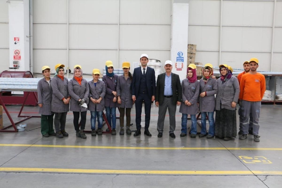 Kaymakam Beşikci&rsquo;den OSB&rsquo;ye ziyaret