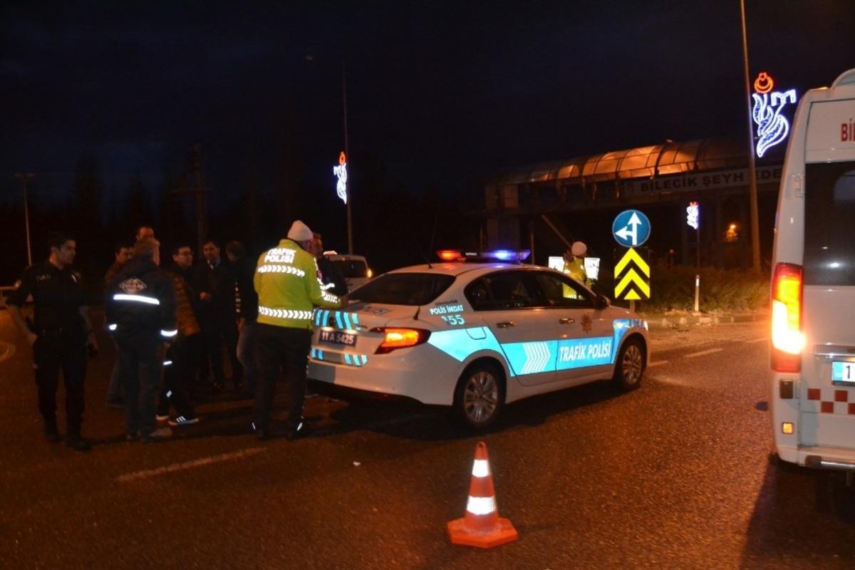 Bilecik&rsquo;te trafik kazası; 1 kişi yaralandı