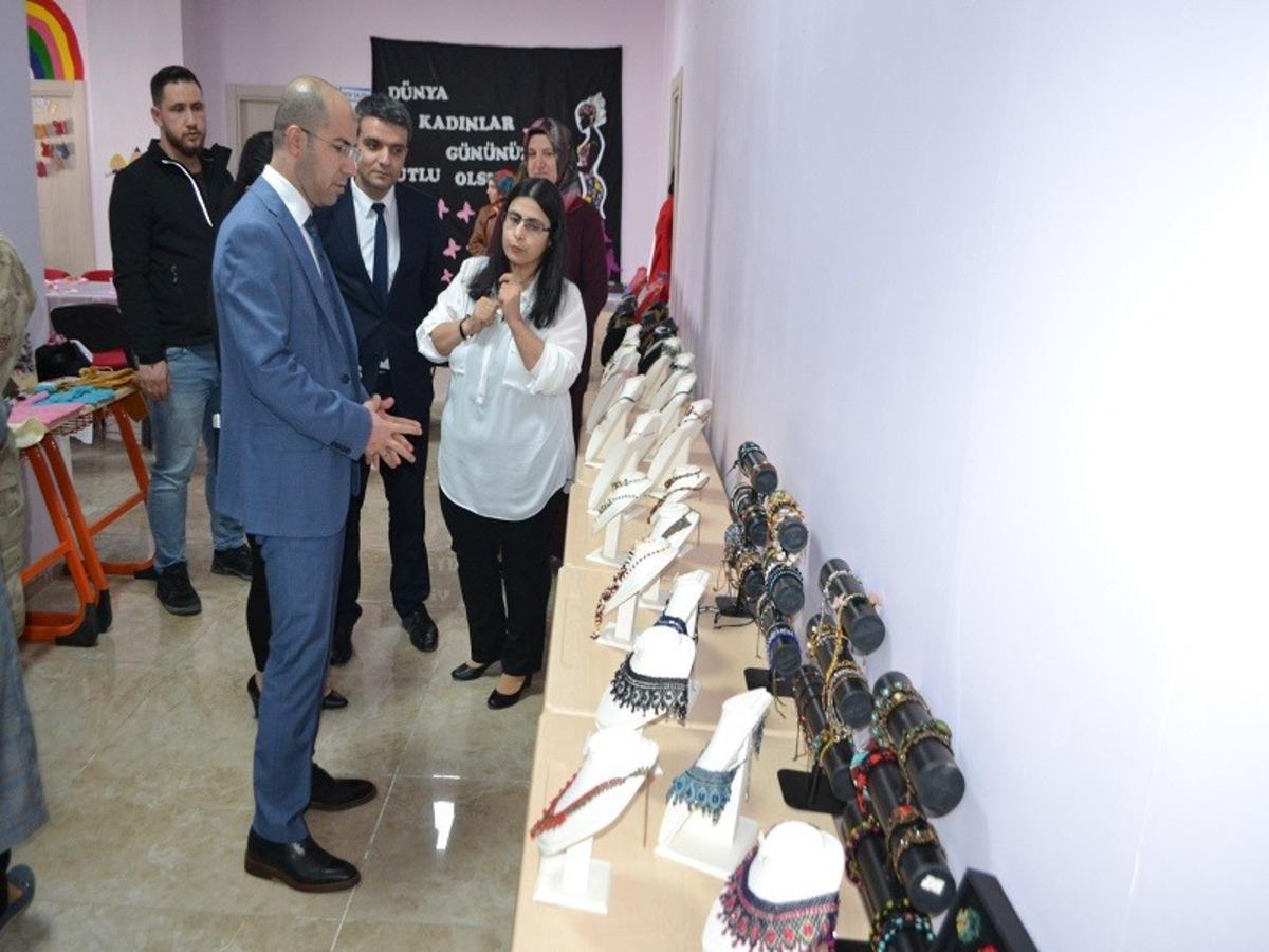 Sason ADEM&rsquo;de takı tasarım sergisi